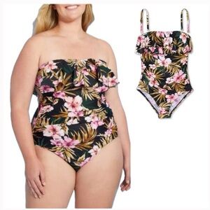 Kona Sol Plus Size One-Piece Swimsuit